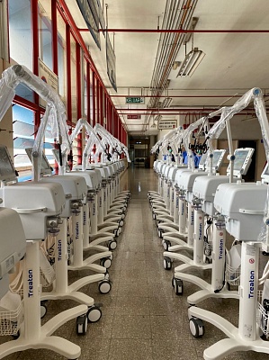 MV200s are ready for respiratory support of COVID-patients in Malaysia